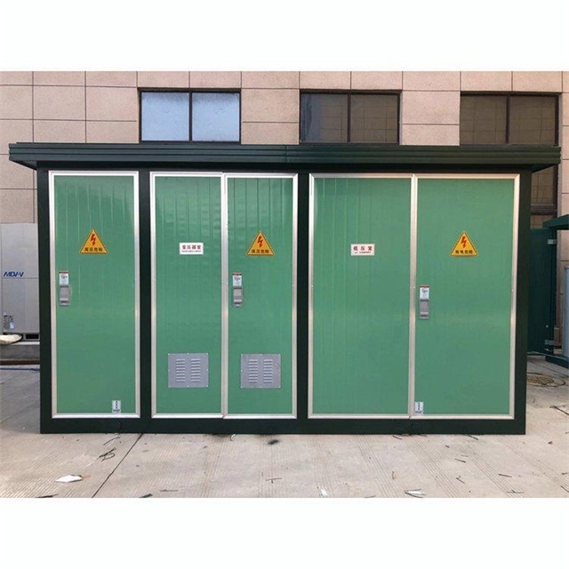 庄河1600KVA欧式箱式变压器